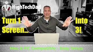 Turn Your Laptop into a Triple Monitor Setup! Cevaton S6 Unboxing & Review
