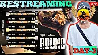 NORTH EAST CUP Round 1 Day 3 | Restreaming from A.P | YonkoTv