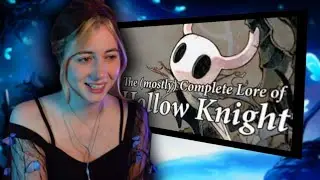 Watching Mossbag's Hollow Knight Lore Video