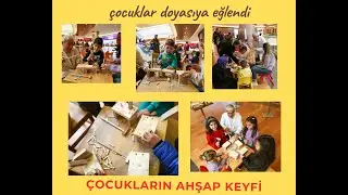 DOĞAL AHŞAP VE EL SANATLARI SERGİSİNE ÇOCUKLARDAN BÜYÜK İLGİ #ramisakar #doğalahşap #malatya