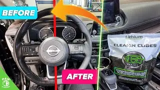 Say Goodbye to Grimy Steering Wheels! Testing Lithium Cleanin Cubes!