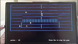 Pac man game in c programming in graphics.