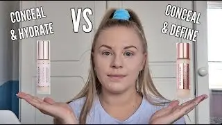 REVOLUTION CONCEAL & HYDRATE VS CONCEAL & DEFINE 🙈
