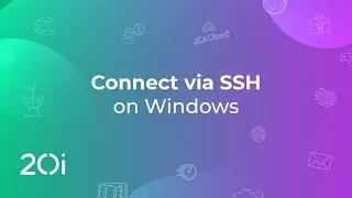 Connect to a website via SSH on Windows