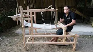 Loom Weaving With Primitive Tools