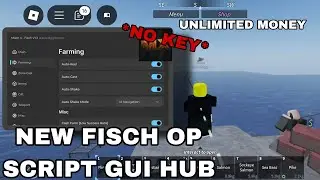 NEW Fisch Script Gui Hub UPD | Fast Auto Fish Auto Sell No Key Fluxus,Hydrogen,Delta,Arceus X Mobile