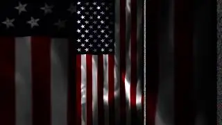 American USA Flag Animation - US Flag Wipe