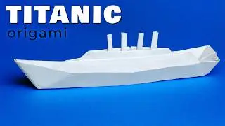 Titanic | Create an Amazing Origami Paper Boat with Ease