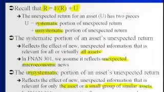 08 020 01 risk and return   total, systematic, and unsystematic risk