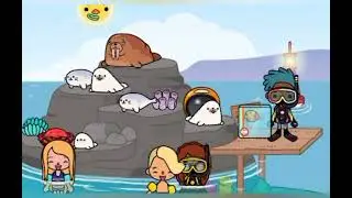 Toca boca Hafta sonu tatile gidiyoruz  #tocaboca #keşfet #funny #tatil