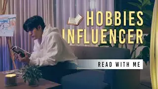 Read with me l It's time to relax l Hobbies Influencer