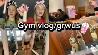 Get ready with me and Taylor for the gym!!! #Fitness #Gym #Fun #Grwm #Bestie