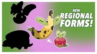 Let's Design Regional Forms of FOOD Fakemon!