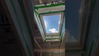 Окно в небеса)) #каркасныйдом #каркасныйдомподключ #стройка