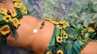 Coin trick by Valerie / Переворачивание монеток при помощи мышц живота, Бельченкова Валерия
