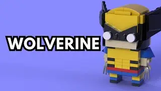 How To Make A Wolverine Brickheadz