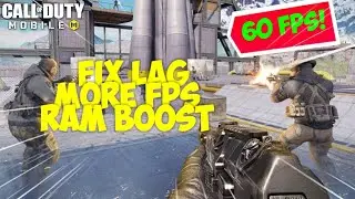 How To Fix Lag in Call of Duty: Mobile™ (Increase FPS, RAM Boost & MORE!)