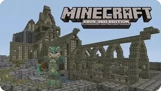MineCraft Xbox360 - Analisis Mapa y Skins Skyrim Mash-Up Pack