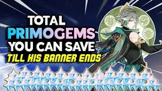 How Many Primogems Can You Save For Alhaitham From Now Till 3.4 | Genshin Impact