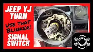 Jeep Wrangler YJ - Install a new Turn signal switch 