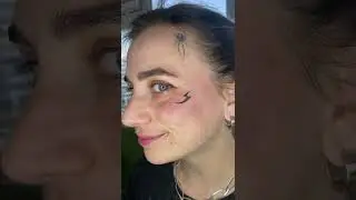 Under Eye Small Face Tattoo