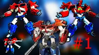 как сделать оптимуса прайма из лего # Lego optimus prime transformers