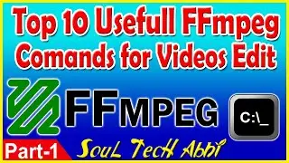Very useful ff-mpeg commands for video edit  like audio to video, Avi to Mkv and etc.