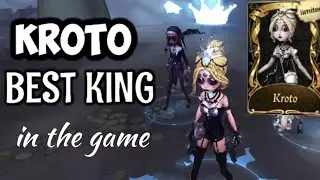OVERPOWERED KING?! Dancer “KROTO” Limited Skin Gameplay | Identity V Tarot