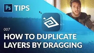 How to Duplicate Layers by Dragging in Photoshop