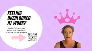Feeling overlooked at work?  You can do something about it!