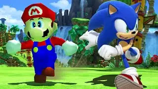 Mario 64 in Sonic Generations