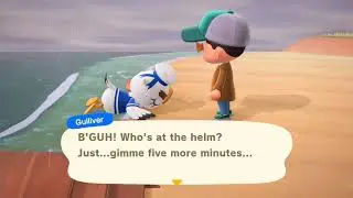 Animal Crossing New Horizons - How To Wake Gulliver Up (Quick Tips)