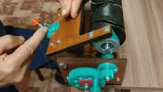 Моталка для пряжи с барабанным укладчиком