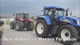 John deere vs New Holland