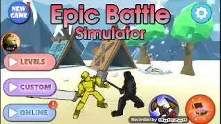 ЕПИЧЕСКИЕ БОИ В ЕПИК БАТЛ СИМУЛЯТОР!!!!!!!!
