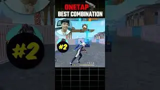 One Tap Headshot Character Combination 🔥🤫 Free Fire 