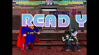 MUGEN Request: Superman & Homero Vs Izuku Midoriya & Jin Kazama
