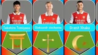 Arsenal First Team's Religion Christian, Muslim And Shinto