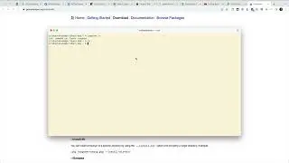 Installing Composer on a Mac