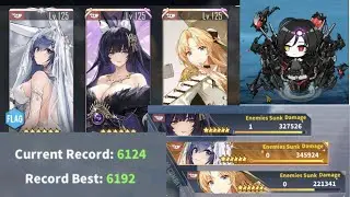 [Azur Lane] Parallel Superimposition Ex map 6k Score BB Comb