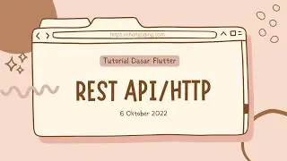 Flutter Dasar - REST API/HTTP