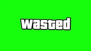 wasted meme icon (green screen)