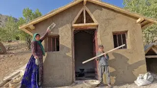 Cementing the Nomadic Mother's Shelter: A Non-Stop Effort in the Mountains