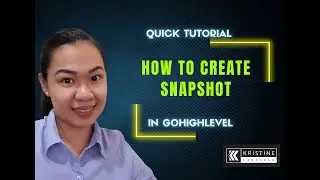 How to create a snapshot in Gohighlevel
