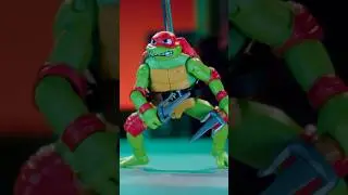 Ninja Turtle Toys Fight ROBOTS! 🦾 | Toymation #shorts