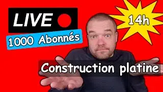 LIVE DES 1000 ABONNES, ON CONSTRUIT UNE PLATINE VINYLE