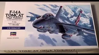 Hasegawa F-14A Tomcat 1:72 - 2023 Plastic Model Kit