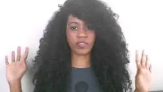 Natural Curly Hair WITHOUT Products| Direct Upload