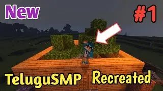 TeluguSMP recreated New world Part - 1 