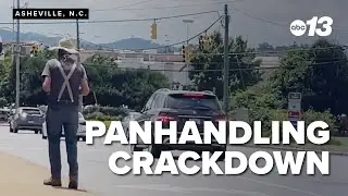 Asheville police crackdown on panhandling after new ordinance